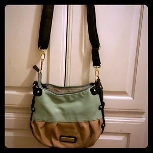 Steve Madden Lime gree, Tan with Black trim.